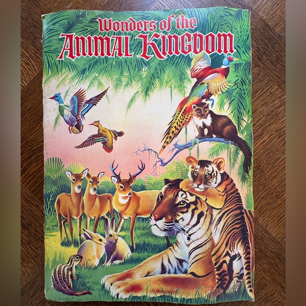 1959 Wonders of the Animal Kingdom Stamp Book